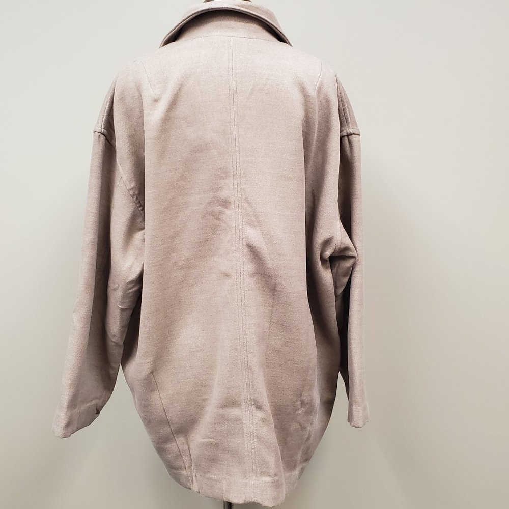 Free People Hannah Slouchy Camel Jacket Coat Sz XL NWT - Picture 10 of 12